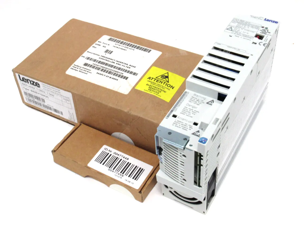 NEW LENZE E82EV152K2C FREQUENCY INVERTER 8200 VECTOR