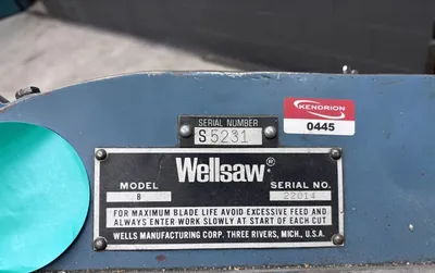 WELLSAW 8 Horizontal Band Saws | Mohawk Machinery (8)