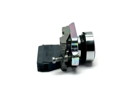 ZB4-BA2 | Schneider Electric  Non-Illuminated Black Pushbutton ZBE-101 - Used