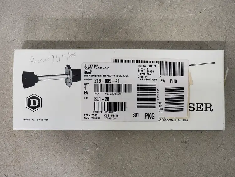 New | in-Stock DRUMMOND 21176F Miscellaneous Laboratory Equipment British Columbia CA | Lenmark #279394