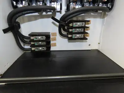 Siemens DS36U Bucket Double Breaker MCC Fused Motor Disconnect 600V 75Hp