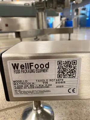 Well Food 48" Convex SS Accumulating Table (NEW - DEMO)