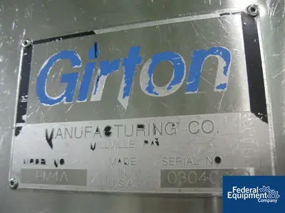 USED Girton Girton PM4A Parts Washer.