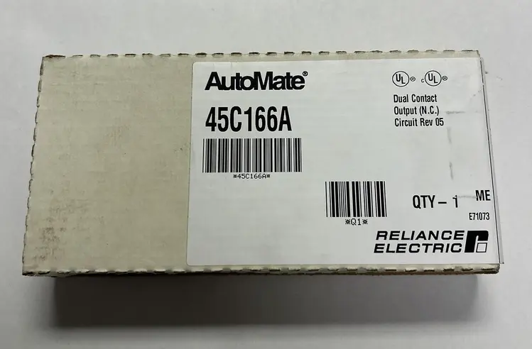 Used RELIANCE ELECTRIC 45C166A Industrial Controls Ohio US | Surplus Asset Holdings #1235326