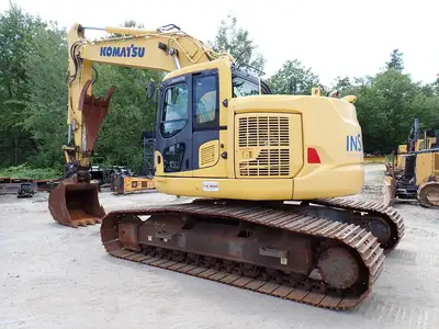 Used 2016 KOMATSU PC228US LC-10 Crawler Excavators Massachusetts US | Brookside Equipment Sales #1422157