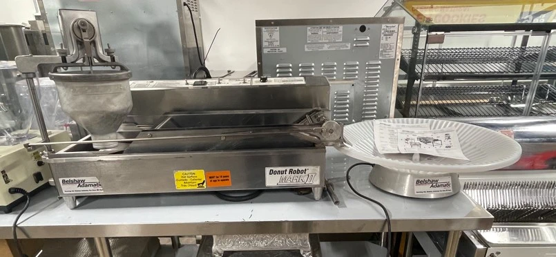 72-0343 Belshaw Mark II Donut Robot with Spinning Table