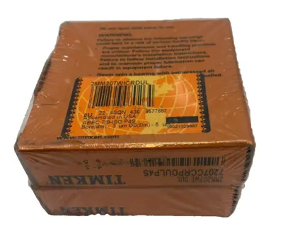 NEW TIMKEN 2MM207WI DUL BEARINGS 7207CCRPDULP4S SET