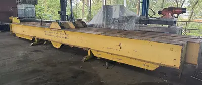 50,000 LB. X 30' CAPITAL STEEL HEAVY DUTY SPREADER BAR / LIFTING BEAM: STOCK #19486