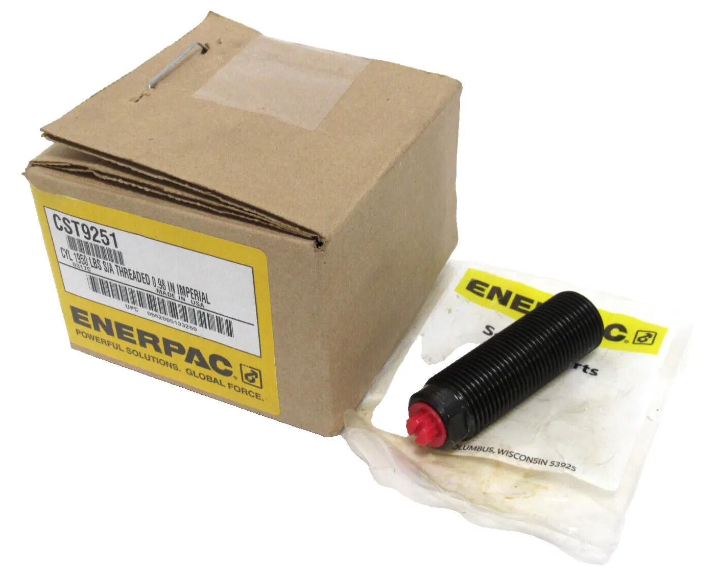 NEW ENERPAC CST9251 HYDRAULIC CYLINDER THREADED 1950LBS