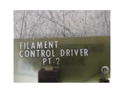 Sciaky Bros PT-2 Filament Control Driver B-T8174 P-T8175B