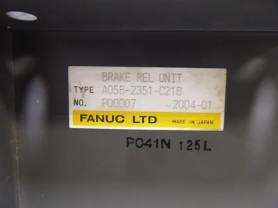 Fanuc A05B-2351-C218 Brake Release Unit Used
