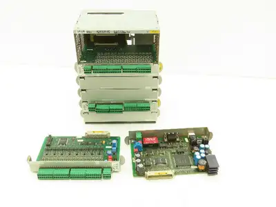 Bosch GG3 1070075100-207 Rack 7 Place W/4 Cards Profibus Module 3-24VDC Modules