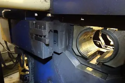 USED SMFI INTER HYDRO CNC FRICTION WELDING LATHE