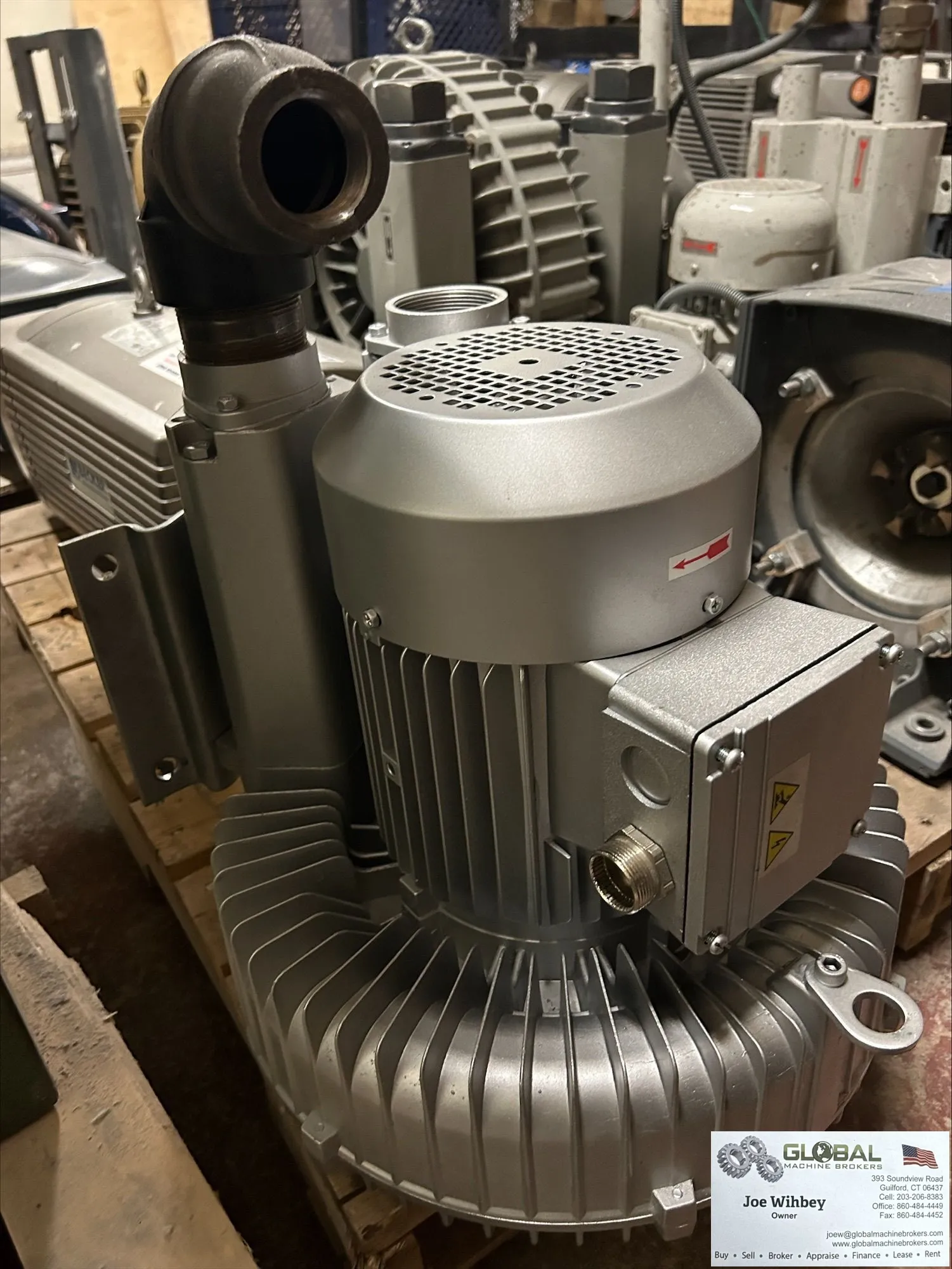 Atlantic Blowers Model AB-600 Centrifugal Pressure Blower 230CFM 5Hp
