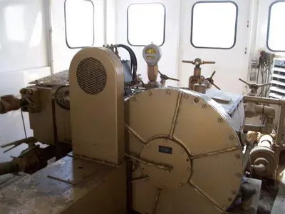 USED OILWELL SA-640-5 TRIPLEX MUD PUMP