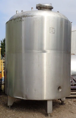12,000 L S/S JKTD Vertical Pressure Vessel