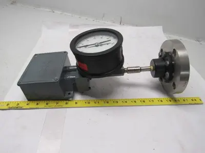 SOR 74V1-K117-N4-CIA Adj. Dead Band Pressure Switch Flange Mount See Description