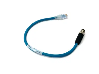 USED LUMBERG AUTOMATION DOUBLE ENDED ETHERNET CORDSET
