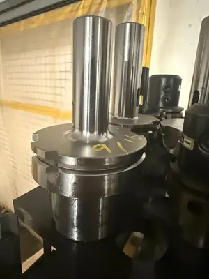 150PC CNC TOOLING LOT: CAT40/50, BT40/50, HSK63, COLLET, END MILL, SHRINK-FIT, BORING HEADS
