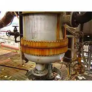 1964 sq ft superior hardsurfacing co  inc carbon steel shell & tube heat exchanger