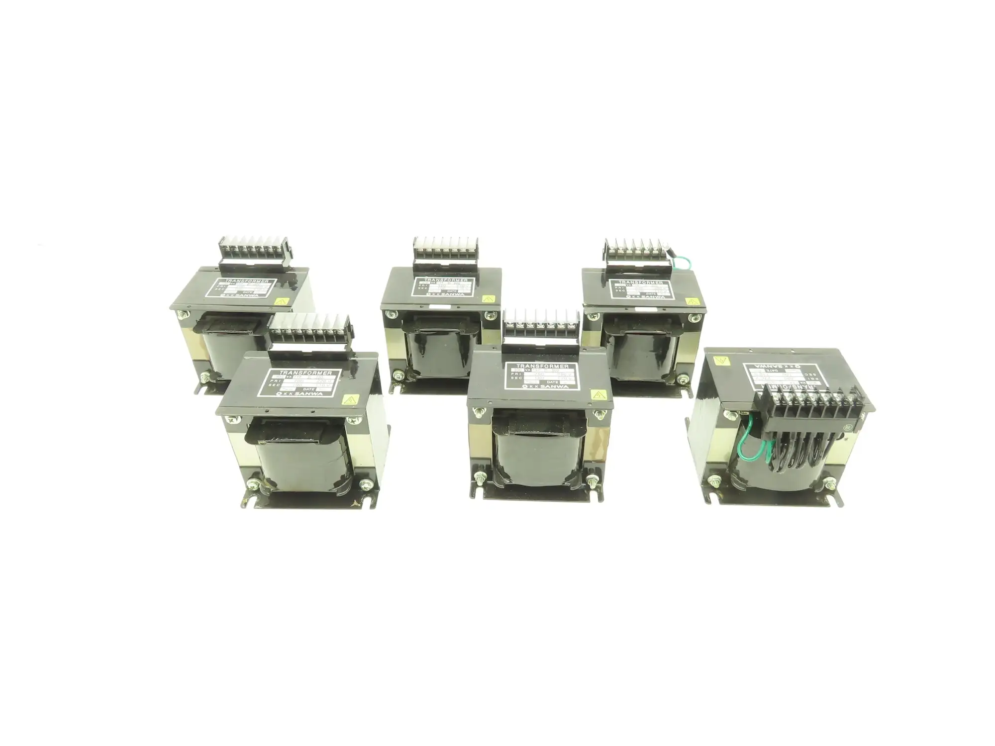 Sanwa E300 Step-Down Power Transformer 300VA Pri 200-220V Sec 100-110V Lot of 6
