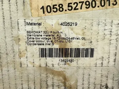 New | in-Stock BEKO TECHNOLOGIES 4025219 / BEKOMAT 32U P Air Compressor Parts Ohio US | HGR 24 #1280655