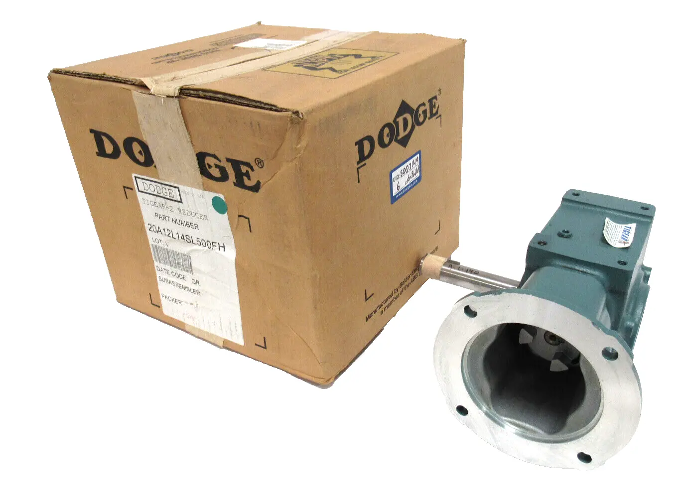 NEW DODGE 20A12L14SL500FH GEAR REDUCER 12.7:1