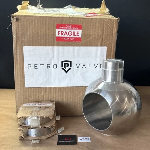 NEW IN BOX- Petro Valve Replacement Ball For Ball Valve 4” Thru, 2-1/4” Top 🇺🇸