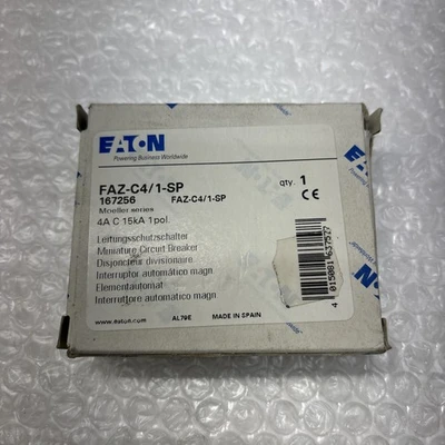 NEW Eaton FAZ-C4/1-SP
