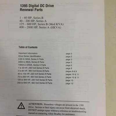 USED ALLEN BRADLEY 1395-6.0