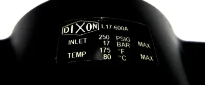 NEW DIXON L17-600A LUBRICATOR 250PSIG 17 BAR L17600A