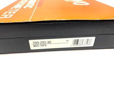 USED MITUTOYO QUANTUMIKE DIGIMATIC MICROMETER COOLANT-PROOF MDC-75PX