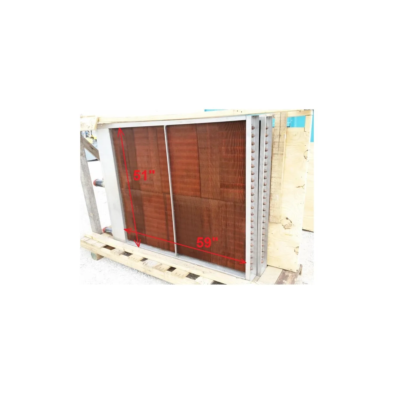 Unused DRS Marlo Steam Heated Coil - H Series
