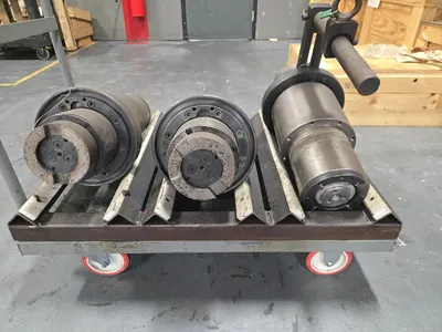 C4520 Grinder Grind Wheel Spindle on Cart