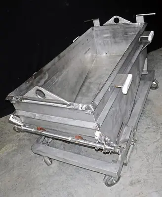 USED HOISTABLE DOUGH TROUGH