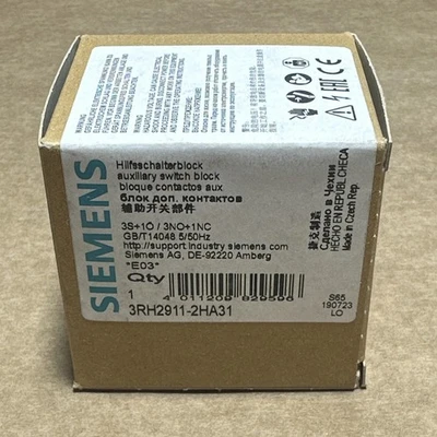 New | in-Stock Siemens 3RH2911-2HA31 Electronics & Components Indiana US | J&J Industrial Supply #1073560