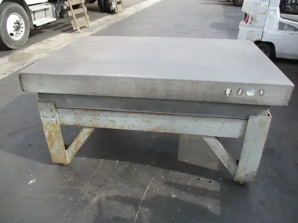 36" x 60" Granite Surface Combustion Plate w/ stand