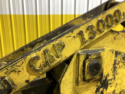 13,000 LB 6.5 TON BRADLEY SINGLE RIM VERTICAL COIL LIFTING TONG SCISSOR TYPE COIL LIFT: STOCK #15817