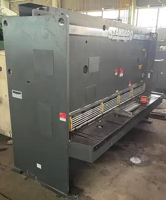 10' x 1/2" STANDARD-INDUSTRIAL MODEL AS500-10  CNC HYDRAULIC POWER SQUARING SHEAR
