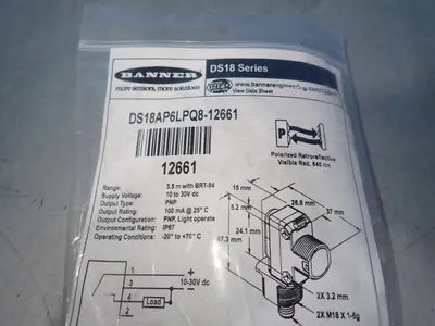 NEW BANNER DS18AP6LPQ812661