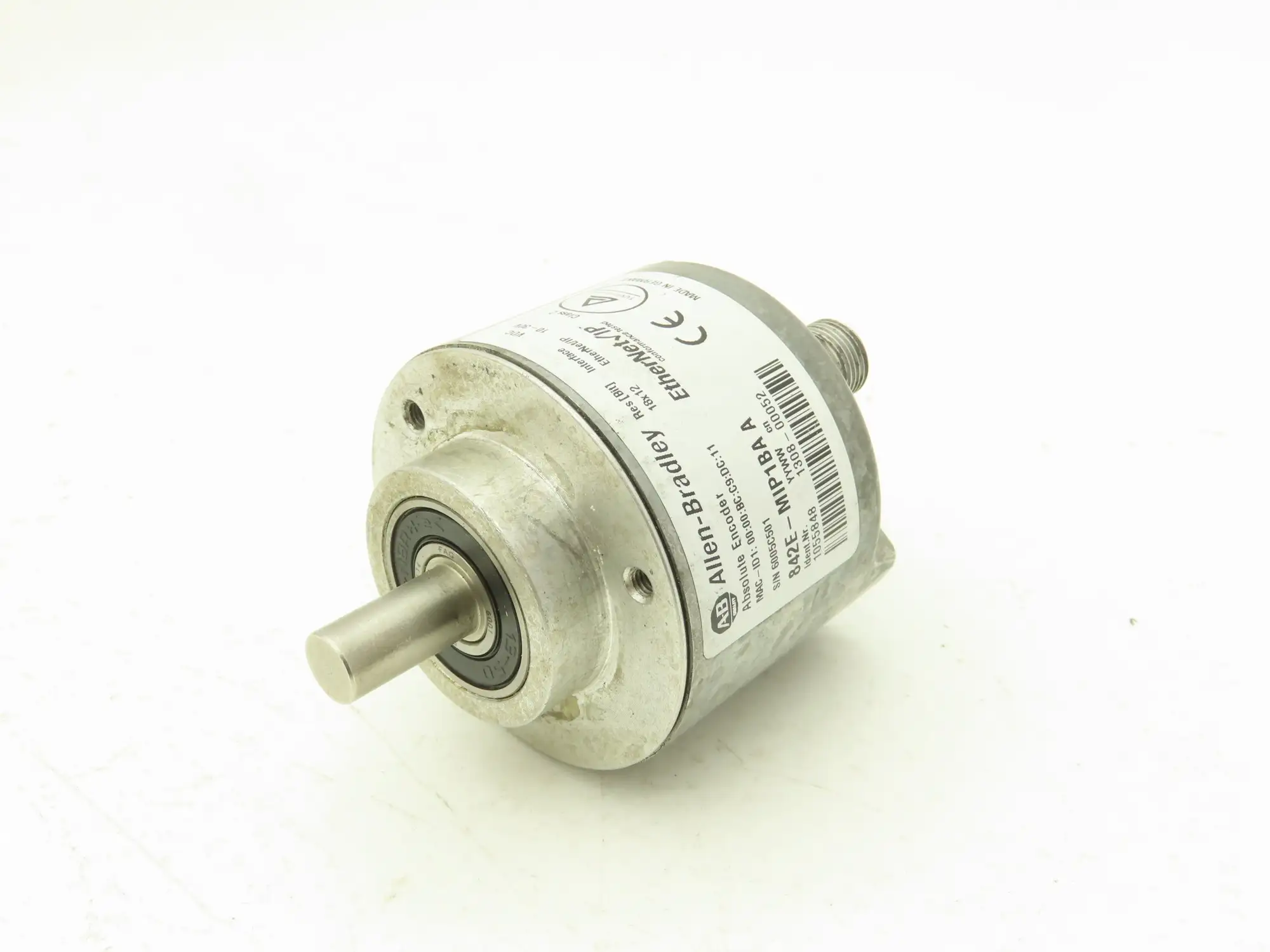 Allen Bradley 842E-MIP1BA A Absolute Encoder 10-30VDC EtherNet IP 3/8" Shaft