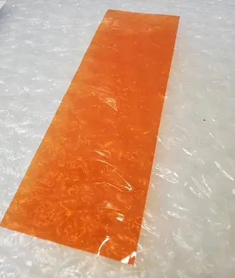 ARTUS PLASTIC SHEET AMBER 5X20X.001