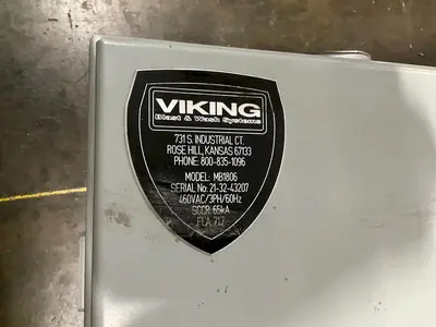 New | in-Stock 2021 VIKING 4 WHEEL 18 IN Wire Mesh Belt Shot Blaster Pennsylvania US | Shot Blasting Equipment #1292198