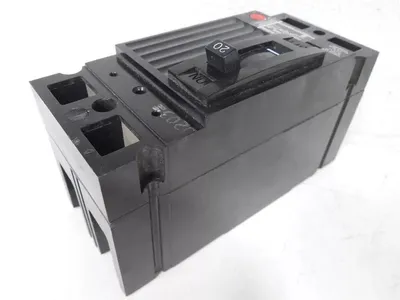 General Electric TEB122020 Circuit Breaker 20 Amps 240VAC 2 Pole Used