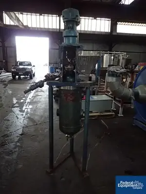 USED Patterson Industries 10 Gal Patterson Industries Reactor, 316 S/S, 300/315#