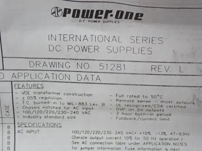 NEW POWER ONE HD244.8A