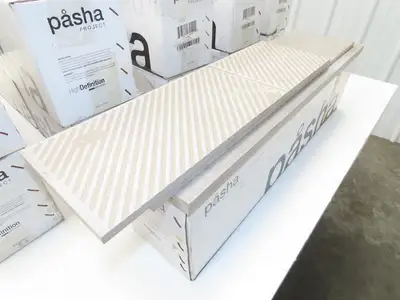 Pasha 6x24" Belgian Linen Mica HD Rectified Porcelain Tile 9mm 135Sq Ft 11 Boxes
