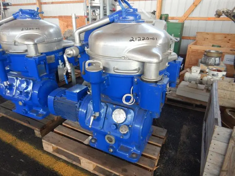 Used ALFA LAVAL SVSX-210B-74 Disc Nozzle Centrifuges New Jersey US | Perry Equipment #118191