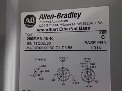 USED ALLEN BRADLEY 280EFN10R