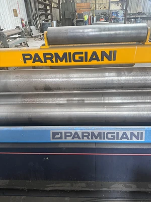 Used Parmigiani VBH 8-210 Plate Bending Rolls including Pinch Illinois US | Meadoworks #1514567